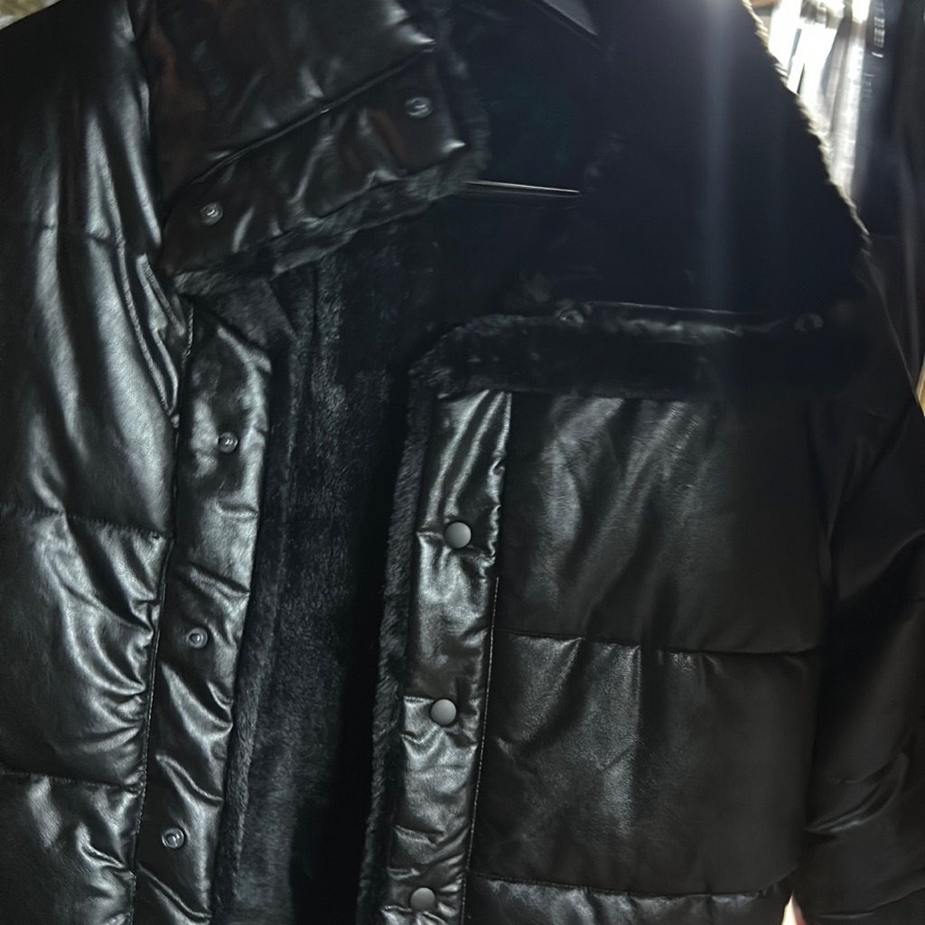 Nwot Black Over Sized Puffer Jacket!